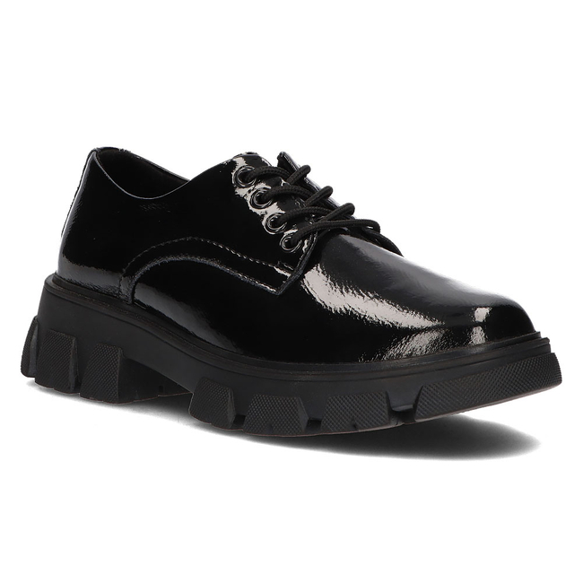 Filippo Lederhalbschuhe DP3153/21 BK Schwarz
